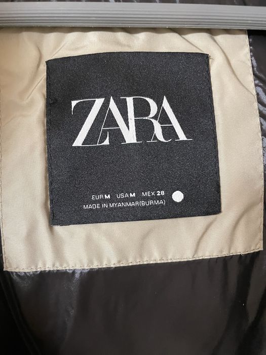 Жіноча утеплена куртка від Zara