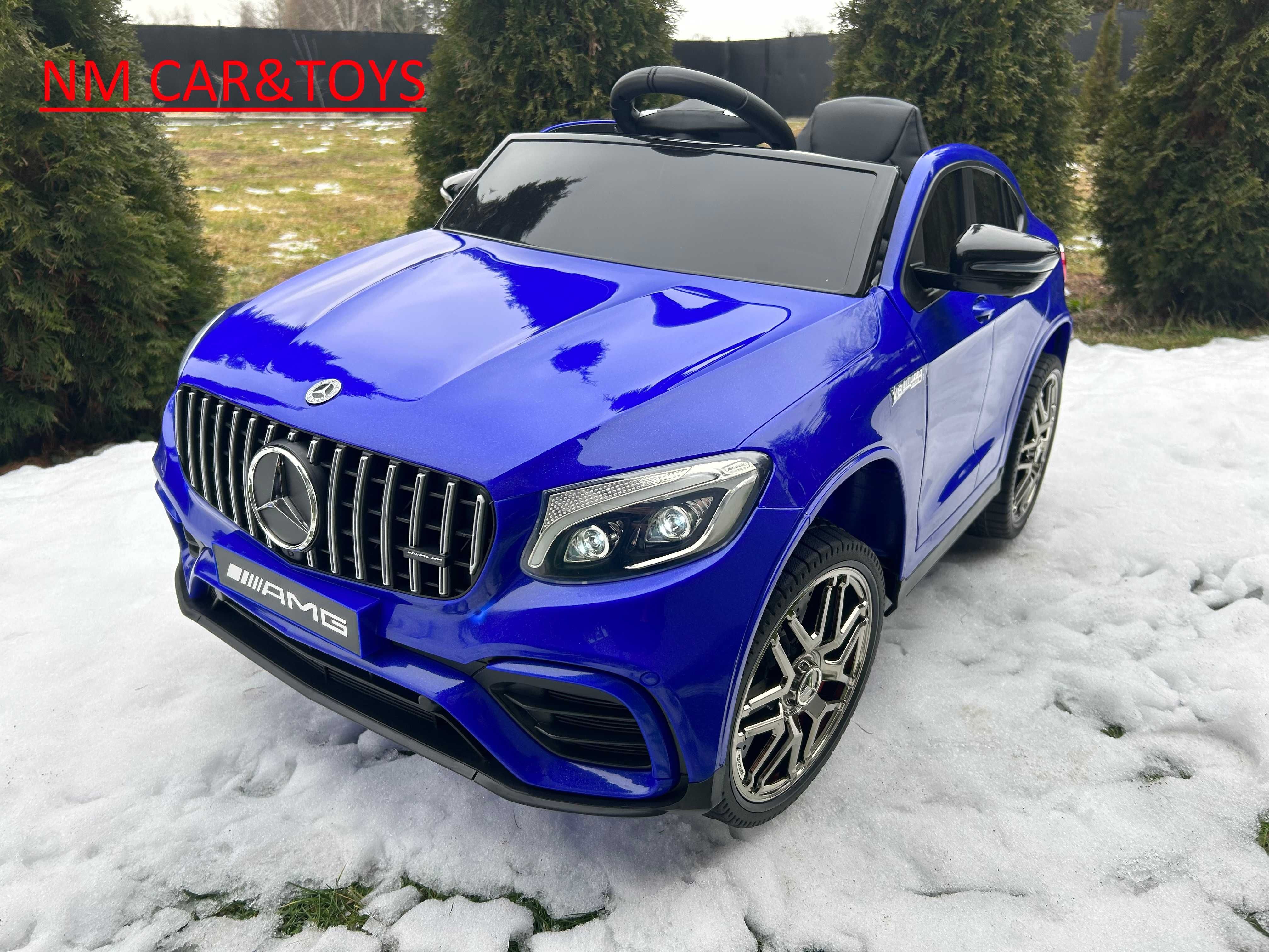 Auto na akumulator 4x4 samochód Mercedes GLC 63S pojazd dla dzieci