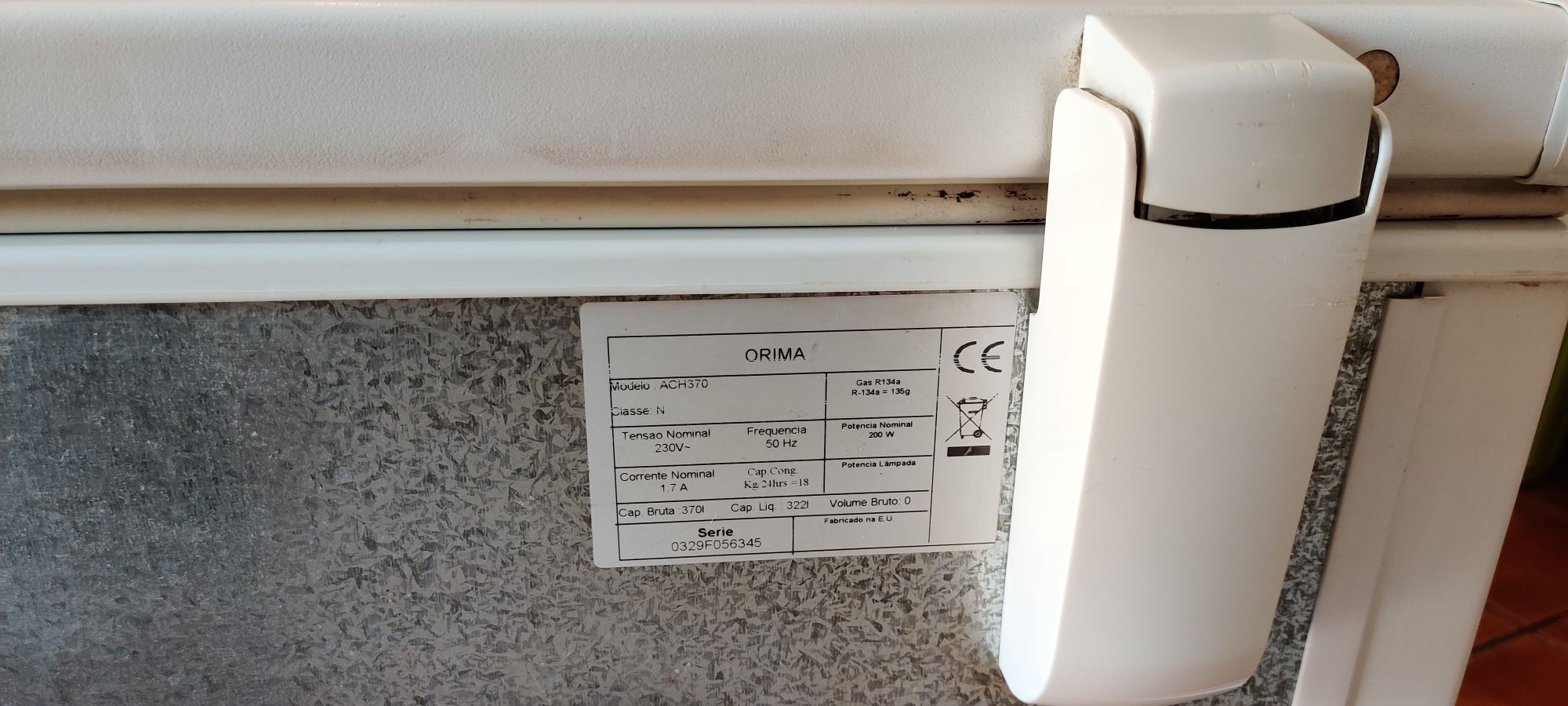 Arca congeladora horizontal ORIMA