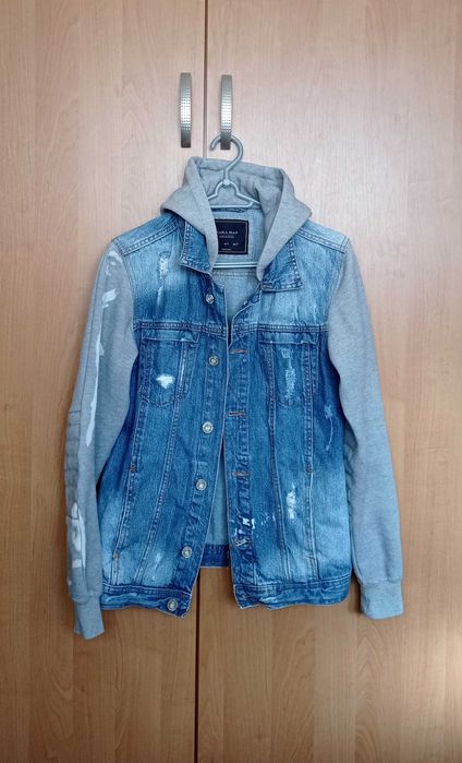 Dżinsowa bluza chłopięcs szkoła jesień rozm 164cm Zara