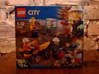 Klocki LEGO City Ekipa górnicza nr seryjny 60184 nowy
