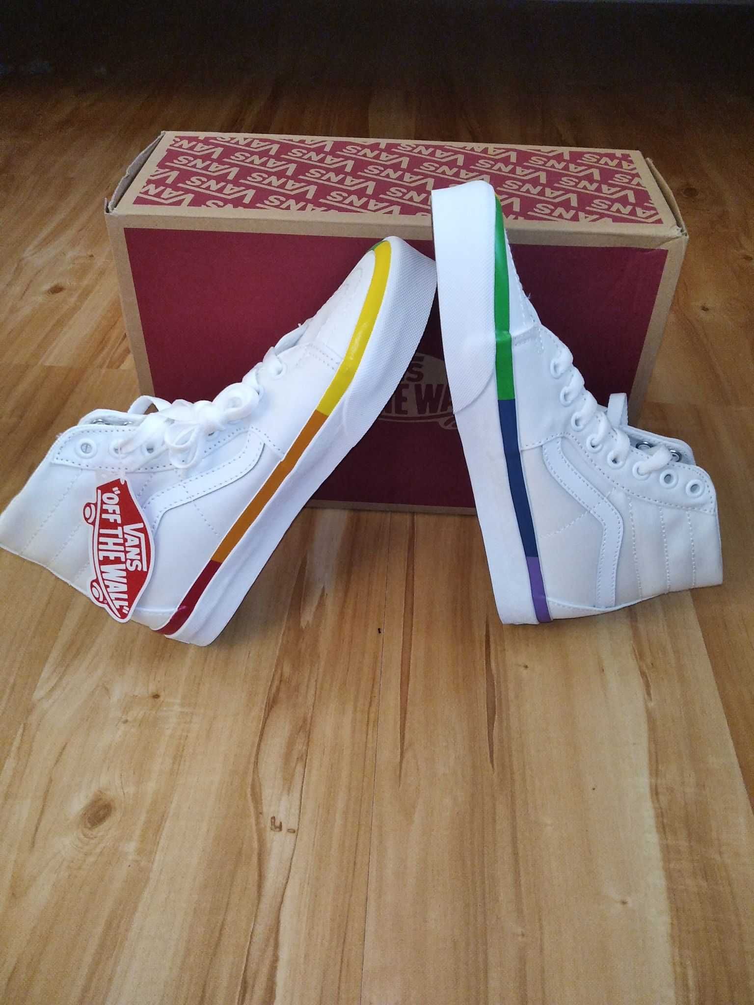 Buty VANS Rainbow Foxing Sk8-Hi Tapered Nowe Rozmiar 38 EU