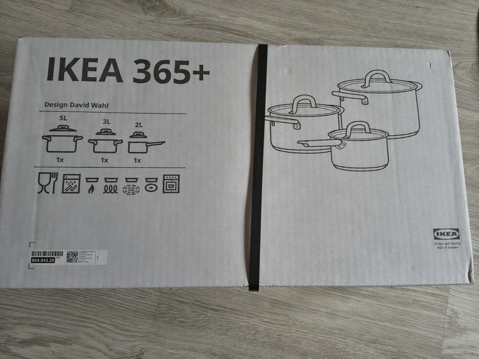 Garnki Ikea nowe