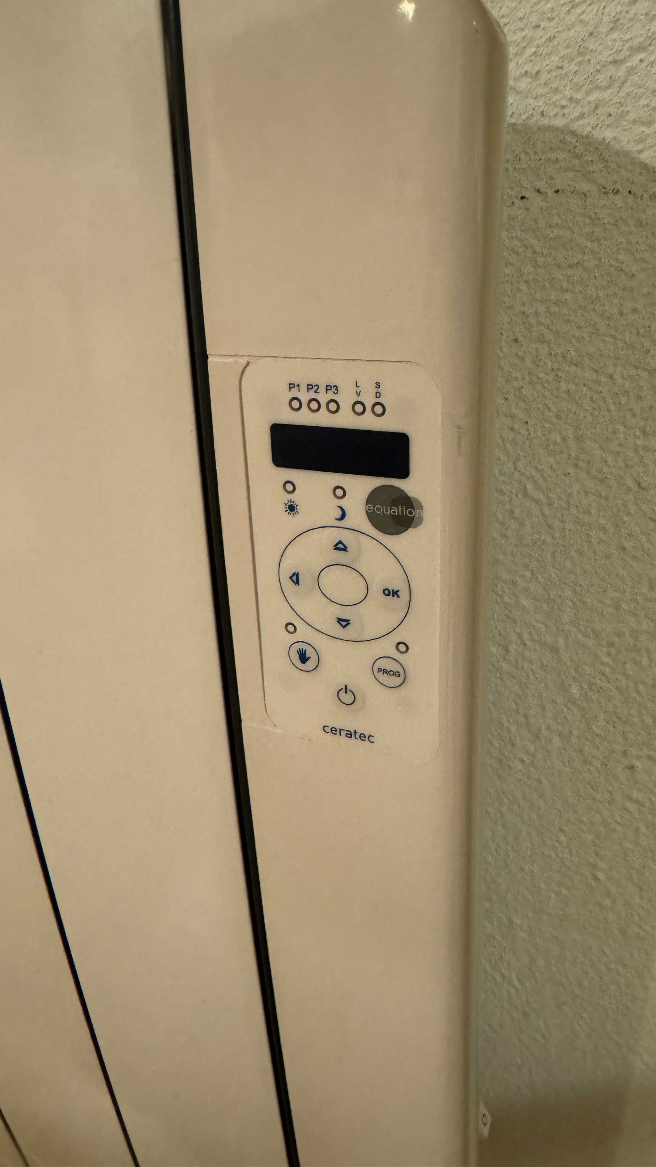 Aquecedor Emissor cerâmico 1800w branco - Equation Ceratec 12