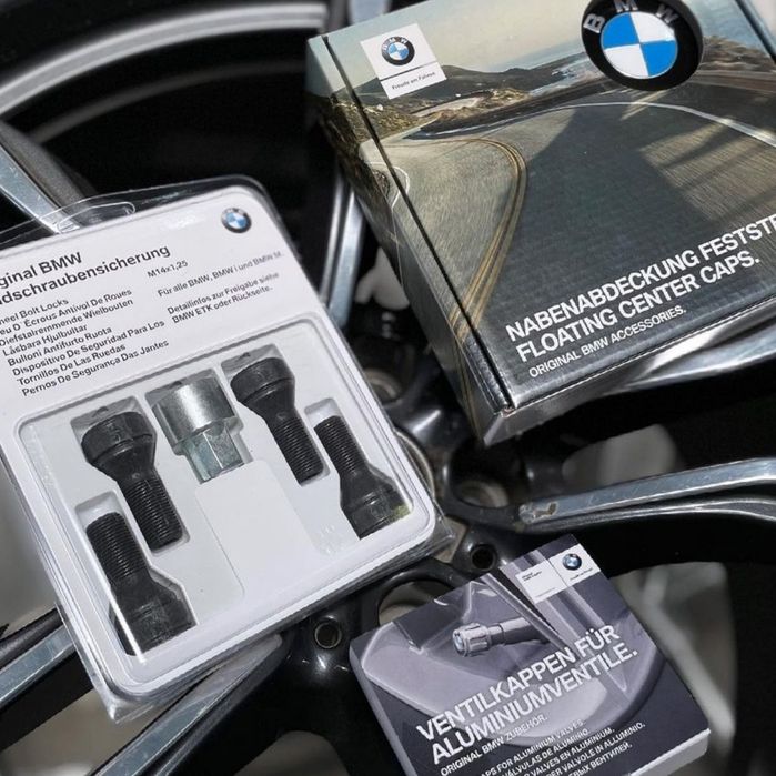 Секретки на колеса болти протиугон оригінал аксесуар бмв bmw