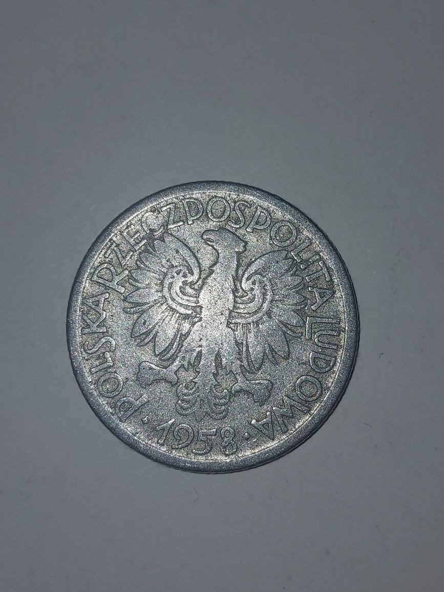 Kolekcjonerskie 2 złotych 1958 rok