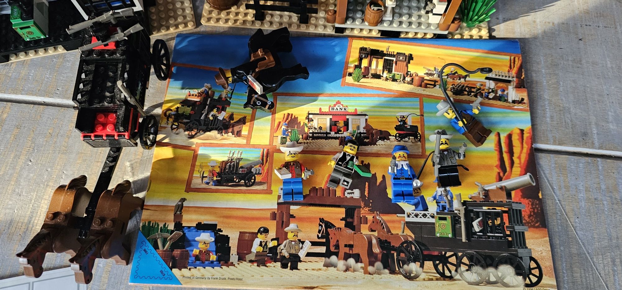 Lego 6765 western kowboje indianie legoredo bank