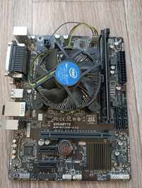 Материнська плата Gigabyte GA-H110M-DS2 s1151  + процесор  G3900