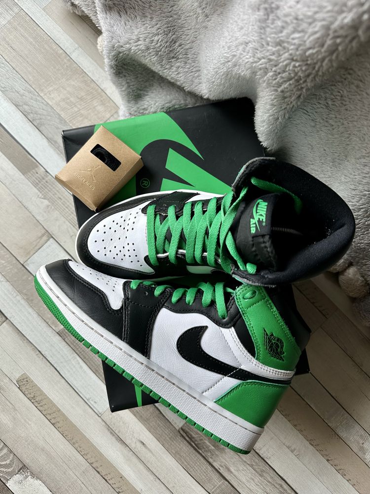 Air Jordan 1 high lucky green