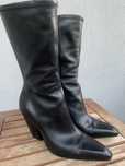 Skorzane buty kowbojki Massimo Dutti 40
