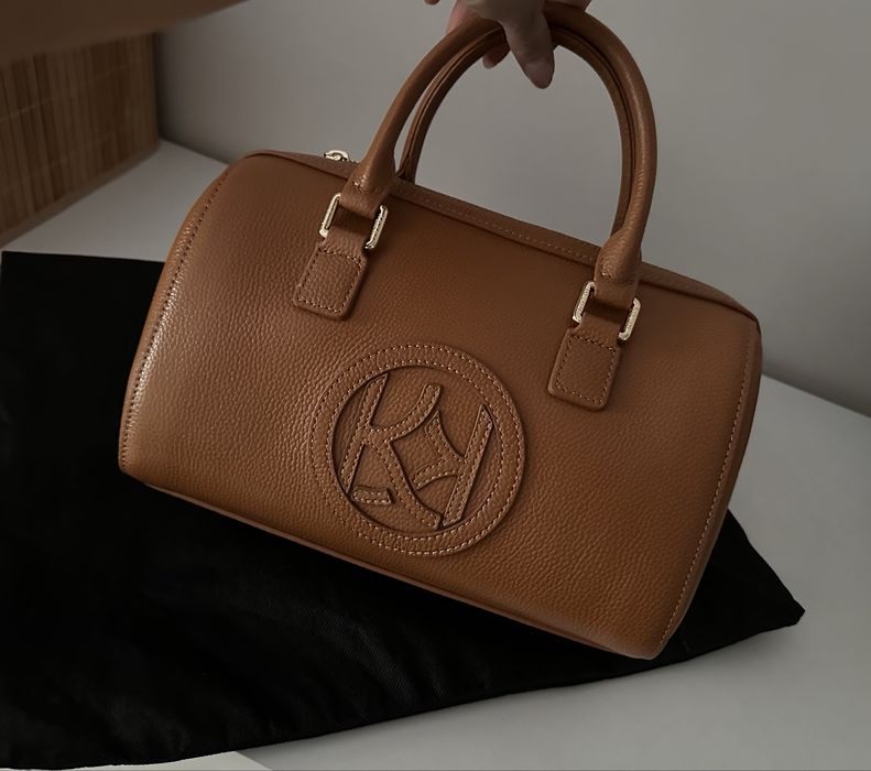 KAZAR toeebka skórzana camel brąz nowa