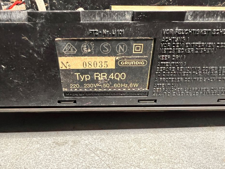 Grundig RR400 UKF