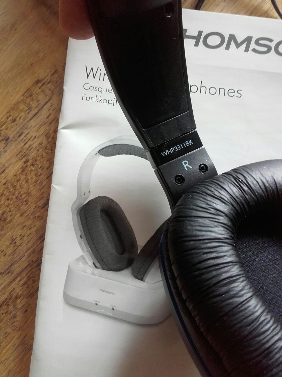 Słuchawki bezprzewodowe Thomson WHP3311BK