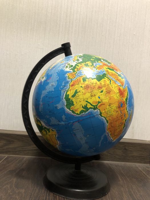 Глобус фізичний!