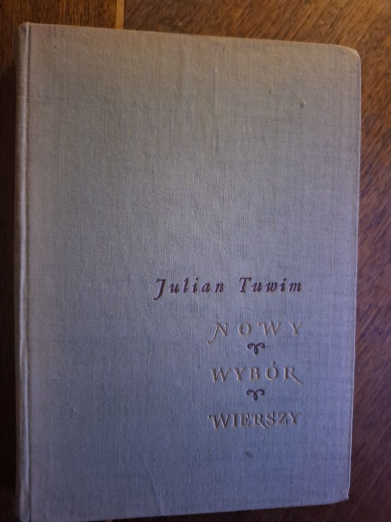 Julian Tuwim Nowy wybór wierszy 1956 Czytelnik