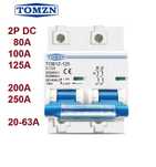 Автомат постійного струму  2-полюсні 20-63/8О-125/200-250A TOMZN