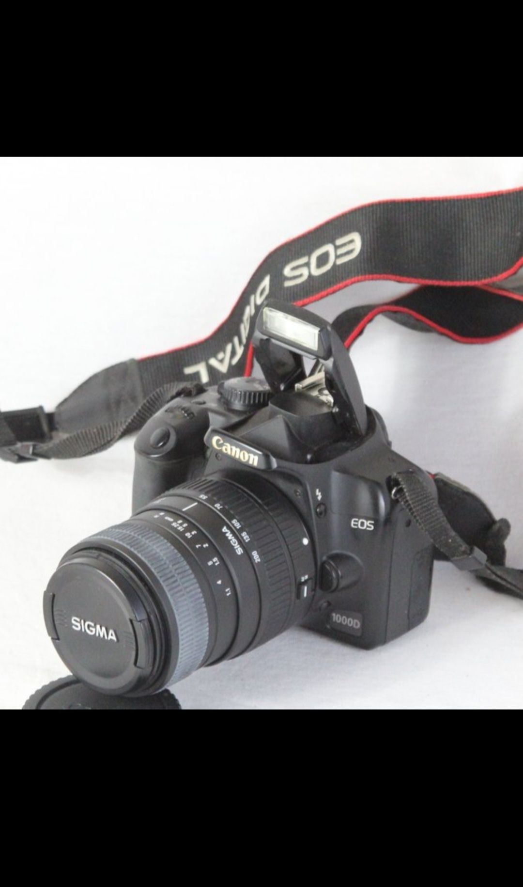 Canon Eos 1000D.