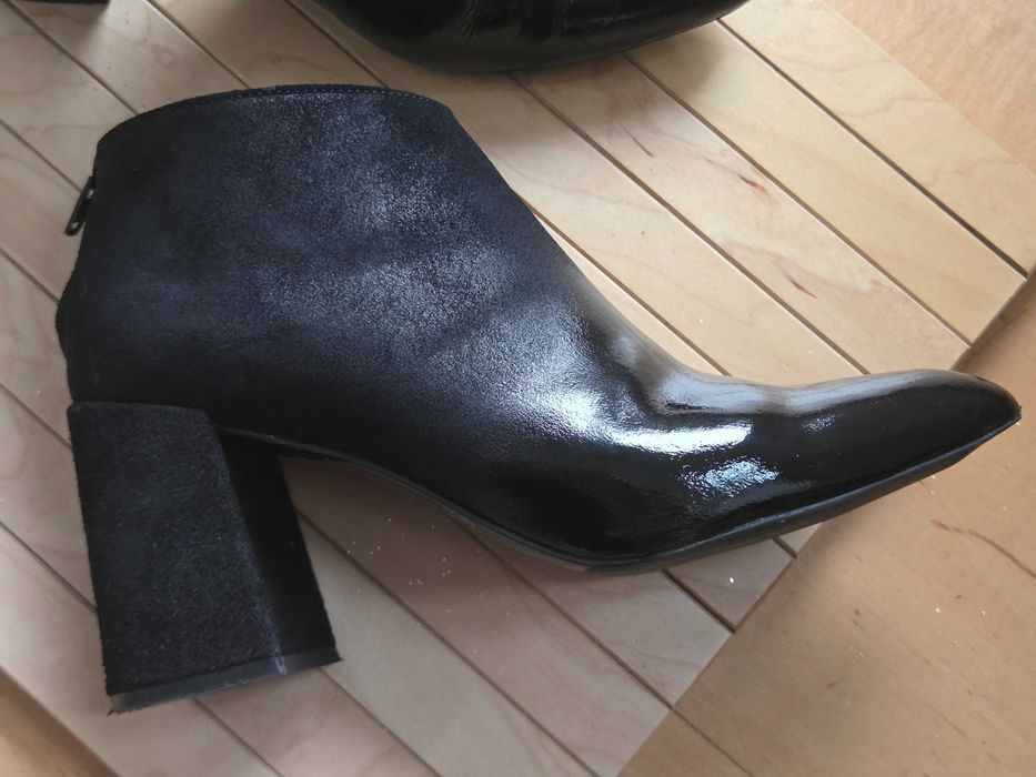 Gino Rossi Botki Harumi r.39 czarne, piękne.