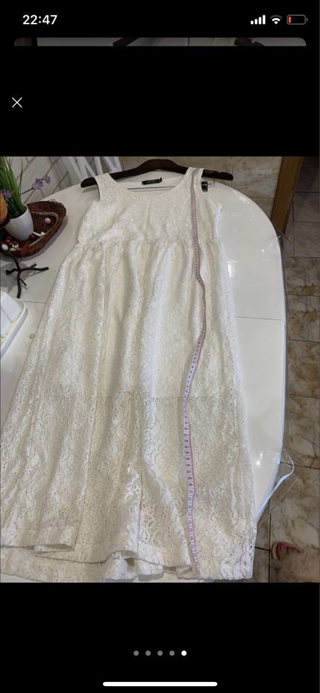 Платье ажурное