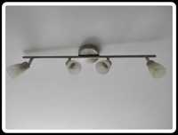 Lampa sufitowa z 4 kloszami