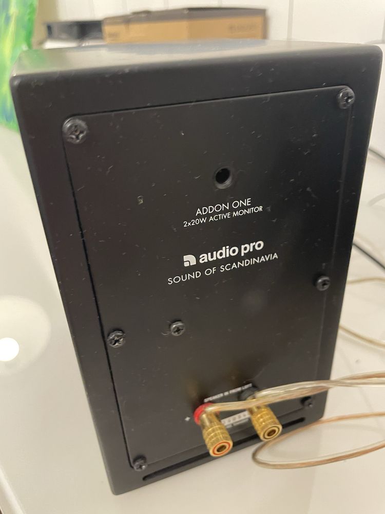 Aktywne monitory audio pro addon one idealny stan