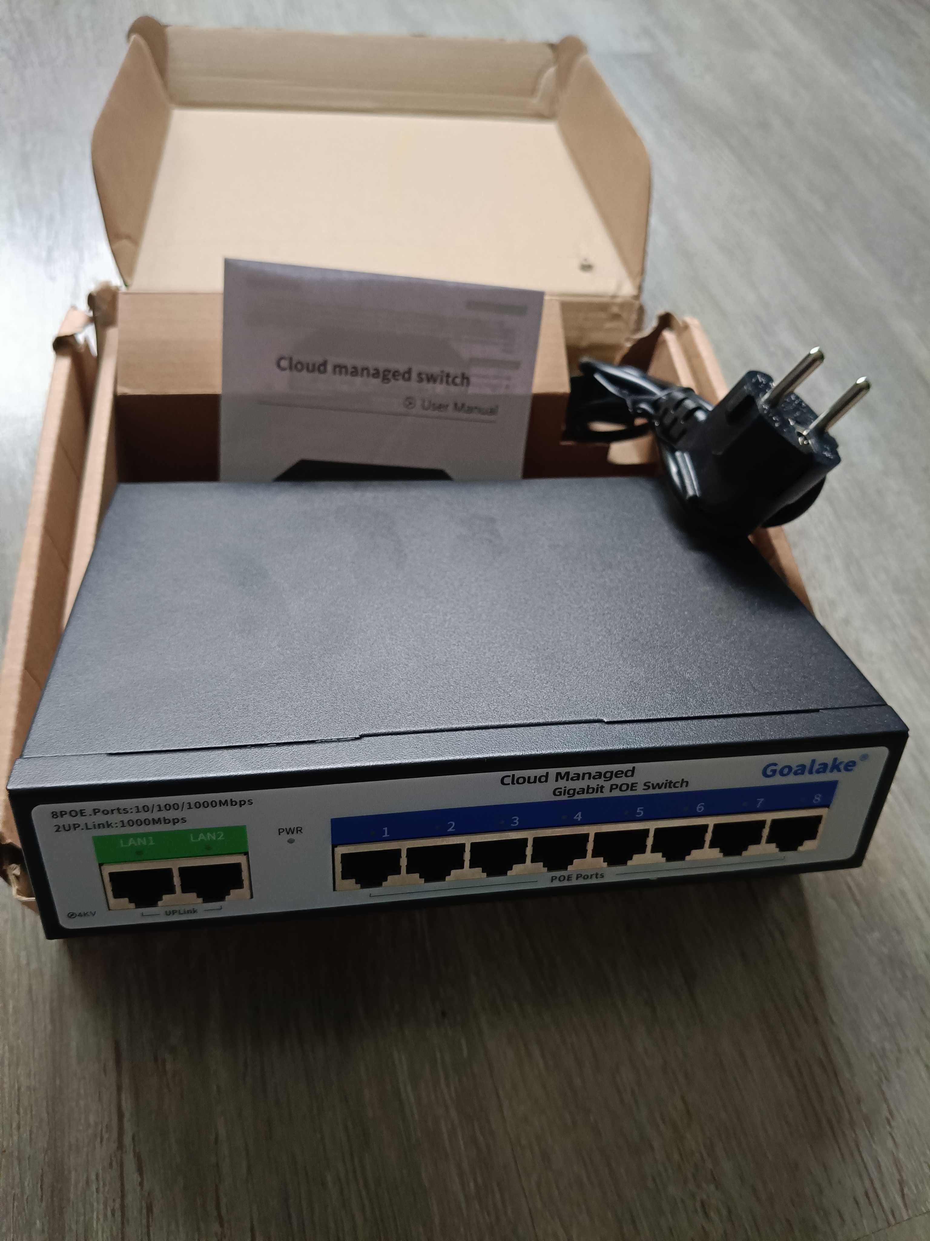 Poe Switch Goalake 10-Port