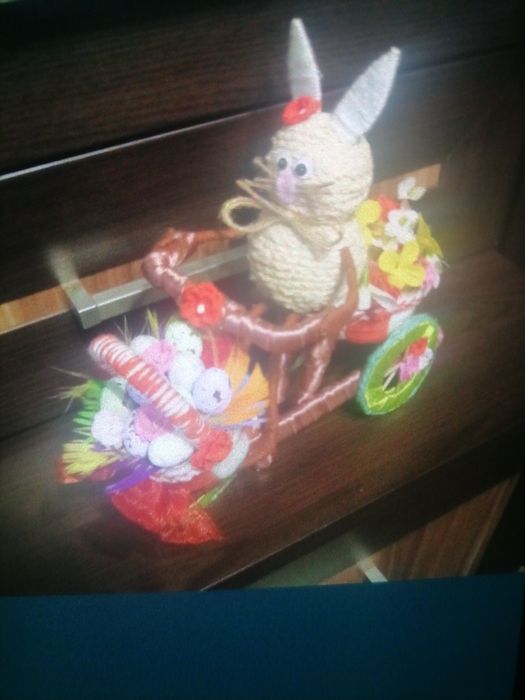 Zajączek na rowerze