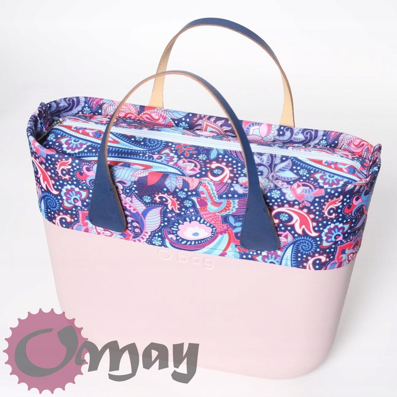 organizer OBAG STANDARD +OPASKA orient błękit 2 kieszenie wkład OMAY