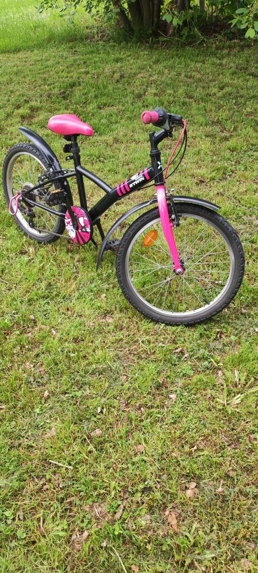 Rower BTWIN Misti Girl 320, koła 20 cali.