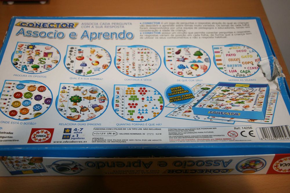 Jogo "Conector: Associo e aprendo"