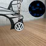 Breloczek świecący Volkswagen vw - Wydruk 3D