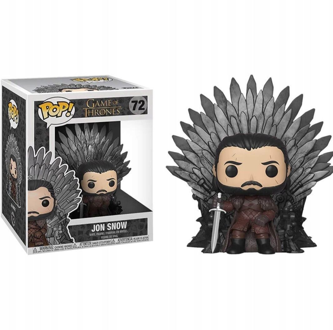 Funko Pop Deluxe: Gra o tron, Jon Snow na tronie, Bdb