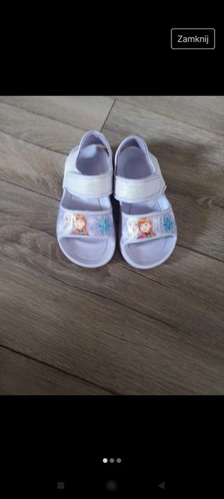 Buty basenowe dla dziewczynki rozmiar 25