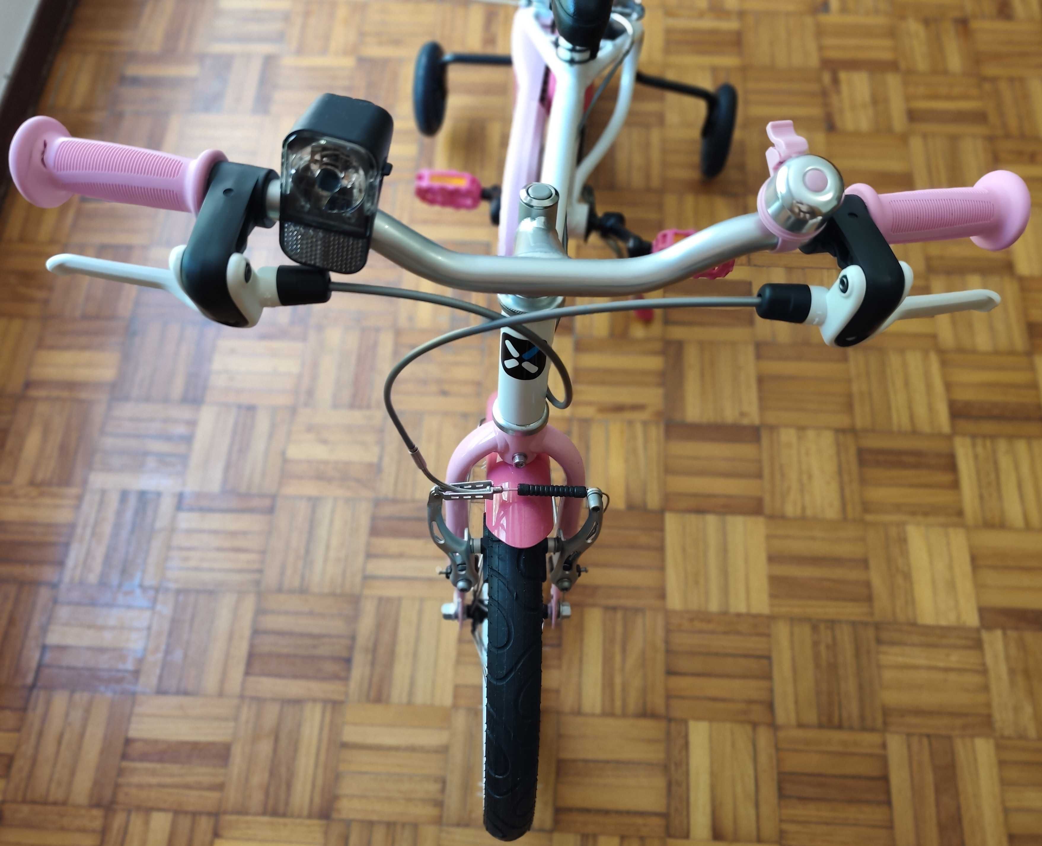 Bicicleta Btwin Docto Girl 500 de 16'' para crianças dos 4 aos 6 anos