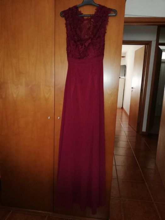 Vestido comprido de cerimónia