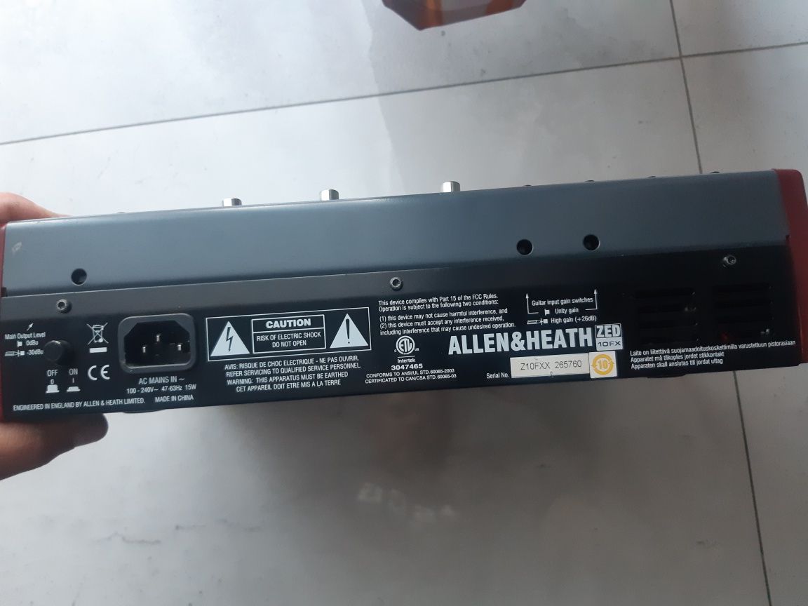Allen&heath zed 10fx