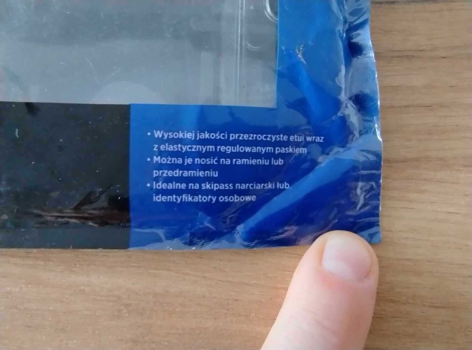 Seven for 7 etui na skipass przeźroczyste na identyfikatory / 2 sztuki