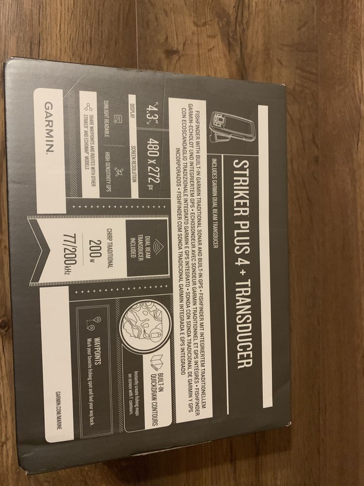 Garmin Striker Plus 4+Transducer GPS