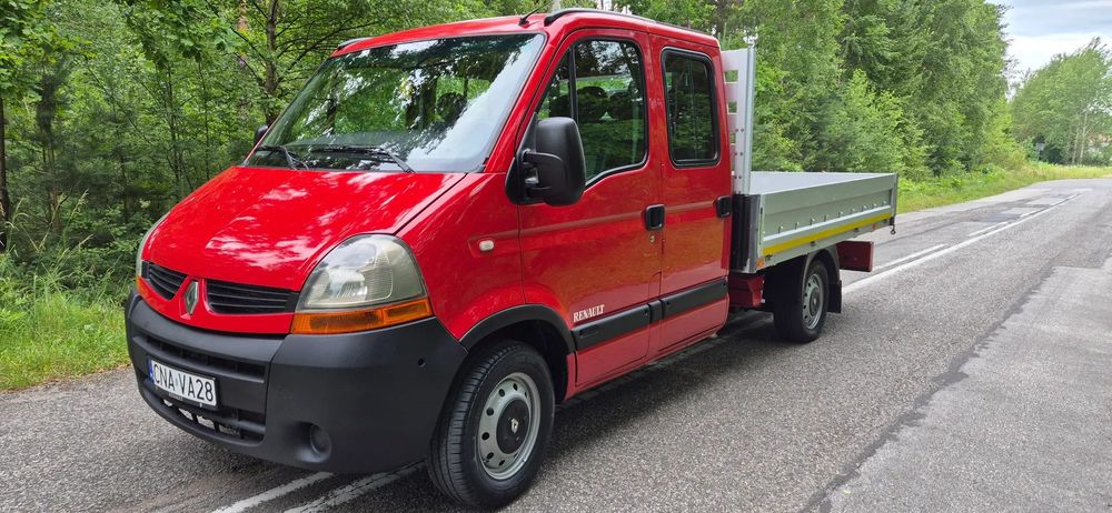 Renault Master  Doka 7 osób Brygadówka