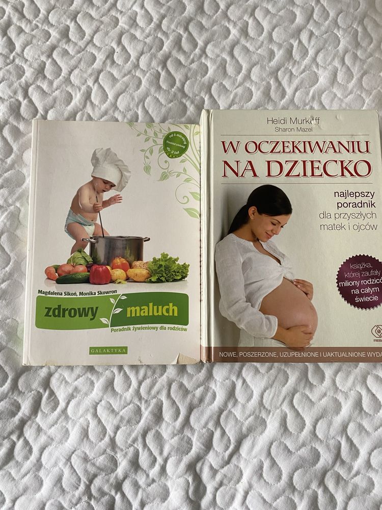 2 Książki  w oczekiwaniu na dziecko i Zdrowy  Maluch