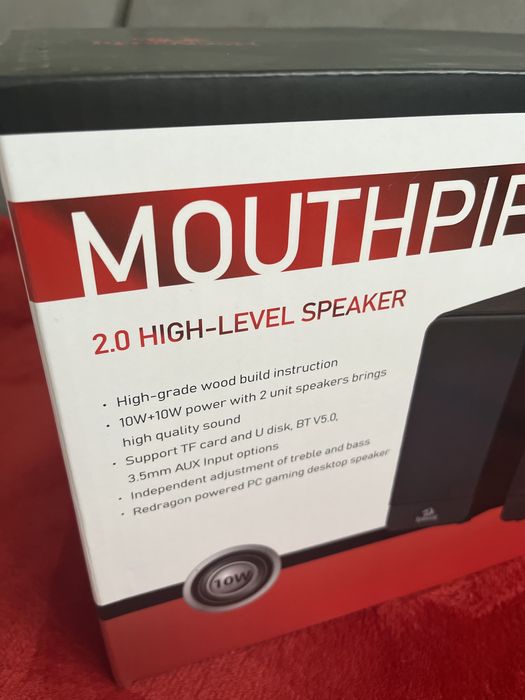 Głośniki komputerowe 10+10W REDRAGON