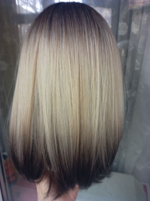 Эффектный термостойкий парик каре