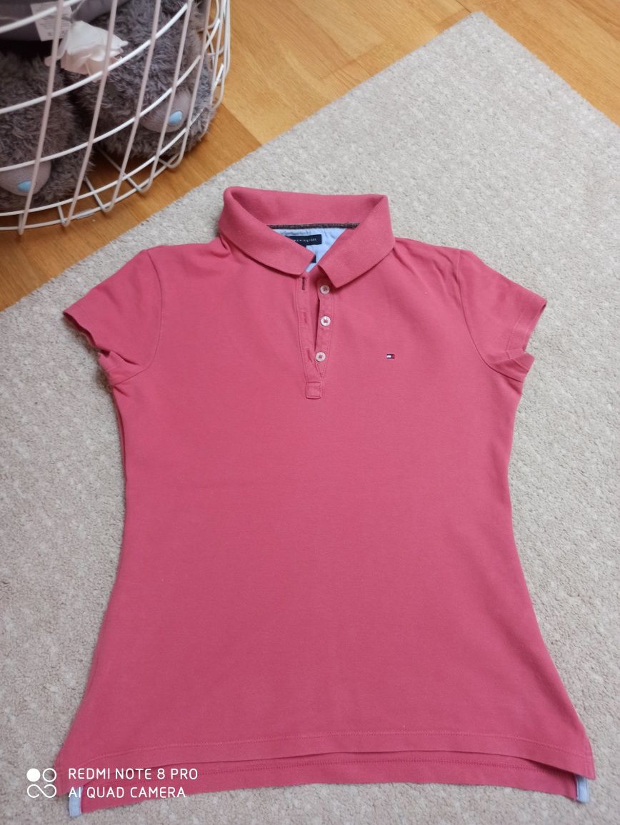 Bluzeczka polo Tommy Hilfiger oryginał stan bardzo dobry pilnie 146