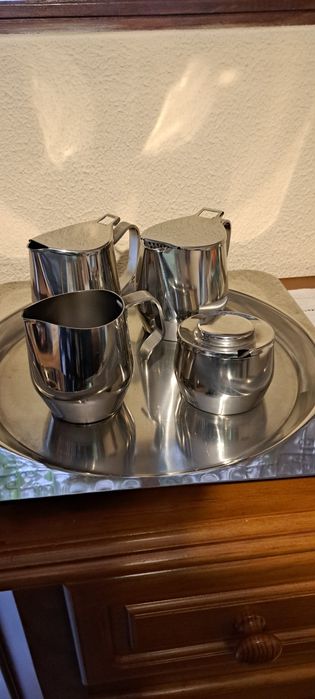 Conjunto Chá / Café Inox (baixa preço)