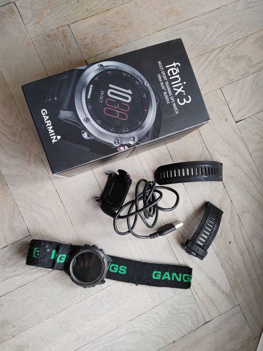 Garmin Fenix 3 zegarek do biegania. Stan dobry