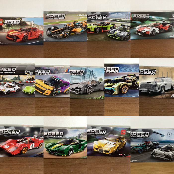 LEGO SPEED CHAMPIONS 75888/76901/76906/76907/76909/76910/76911/76914