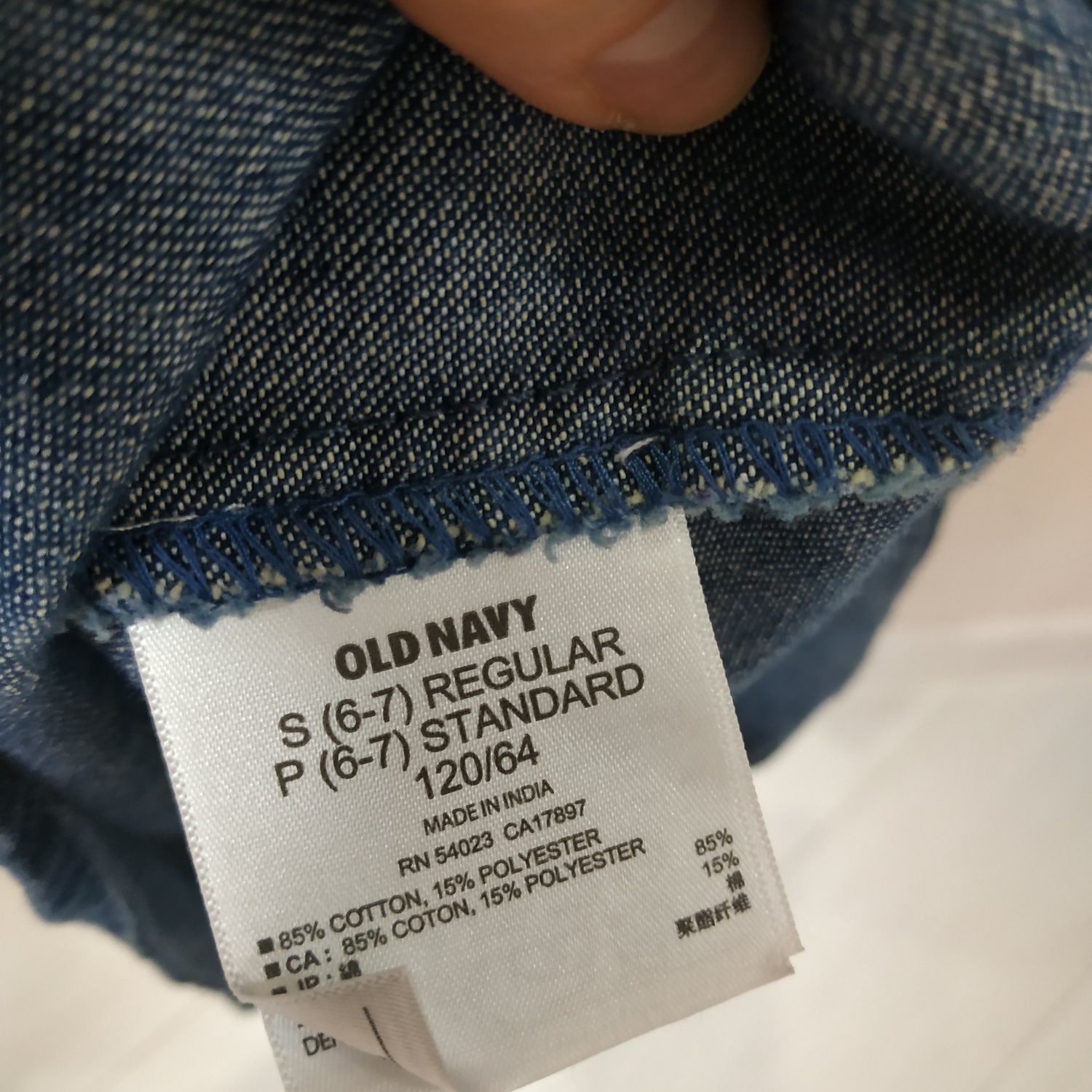 Джинсове плаття 6-7 років Old Navy