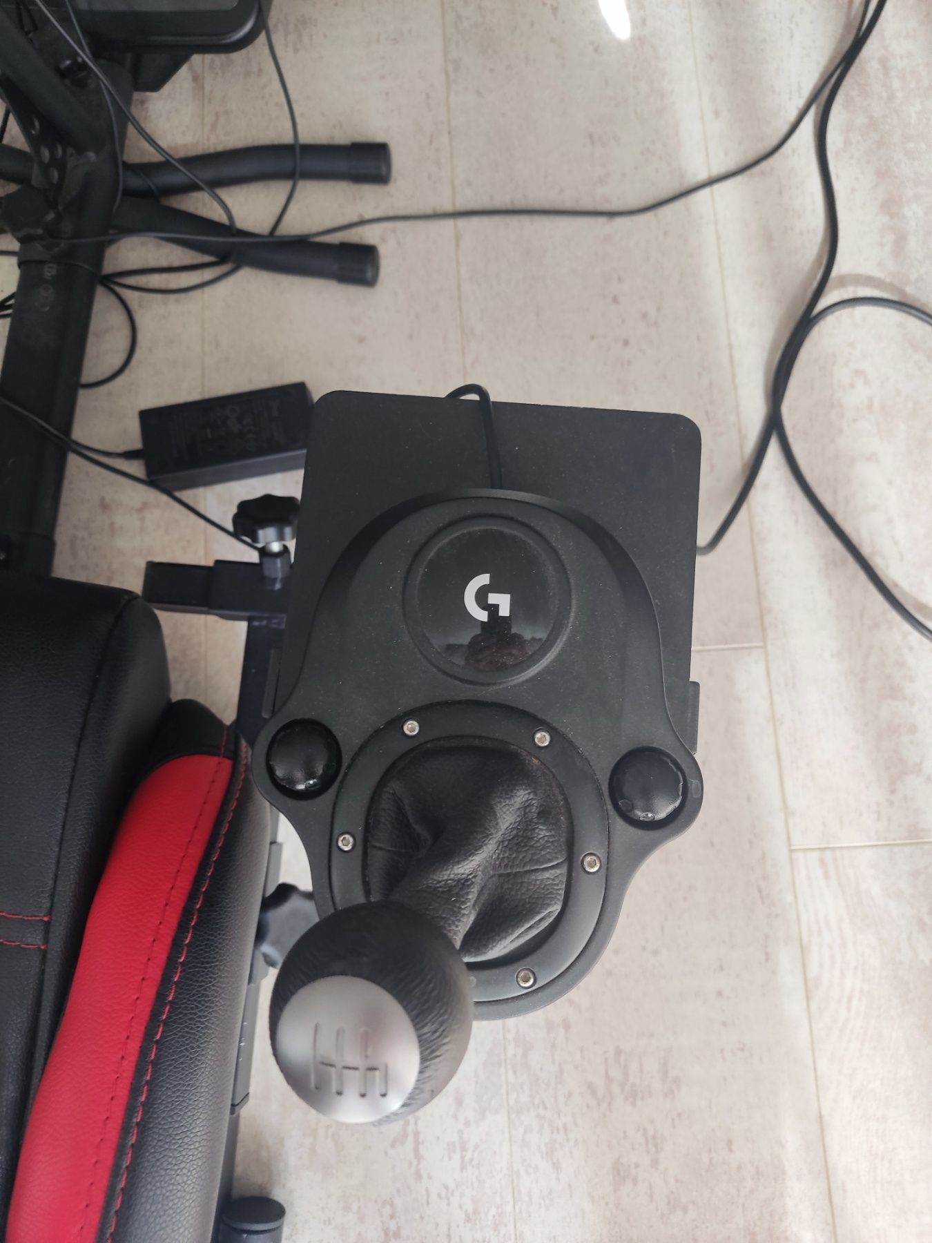 Руль з педалями+ кпп  logitech g29 + крісло