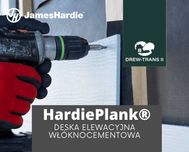 Deska elewacyjna HardiePlank włóknocement drewnopodobny k.śnieżnobiały
