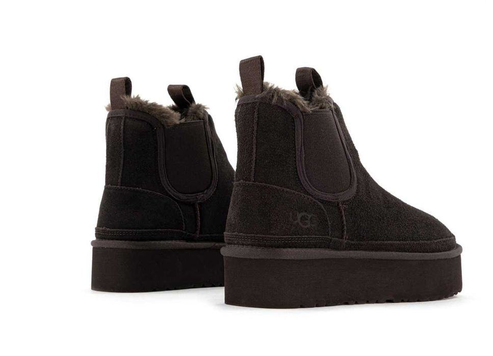 Женские зимние ботинки UGG Neumel Chelsea Platform угги ньюмел челси